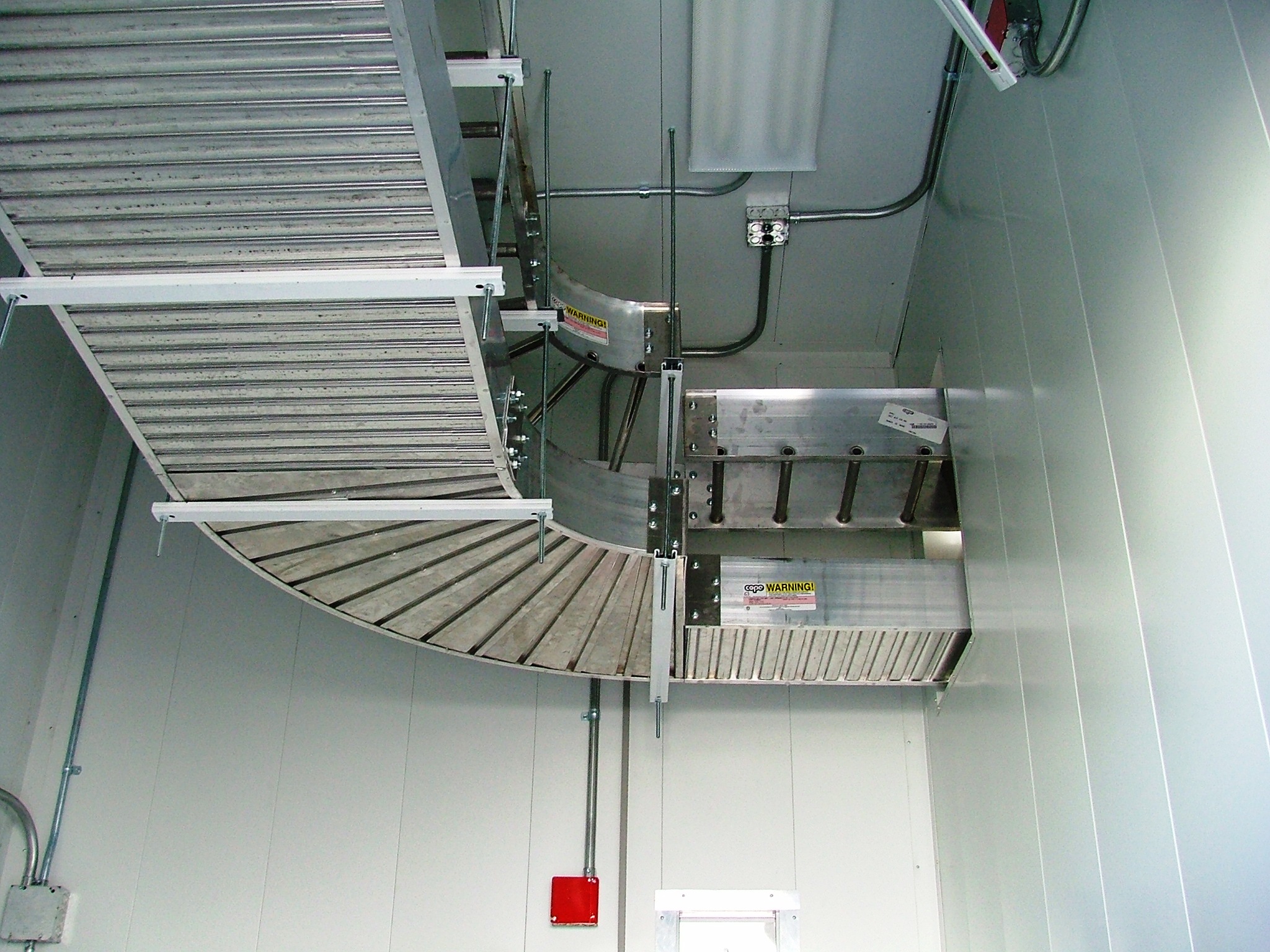 Inside of Custom CiSCO Shelter