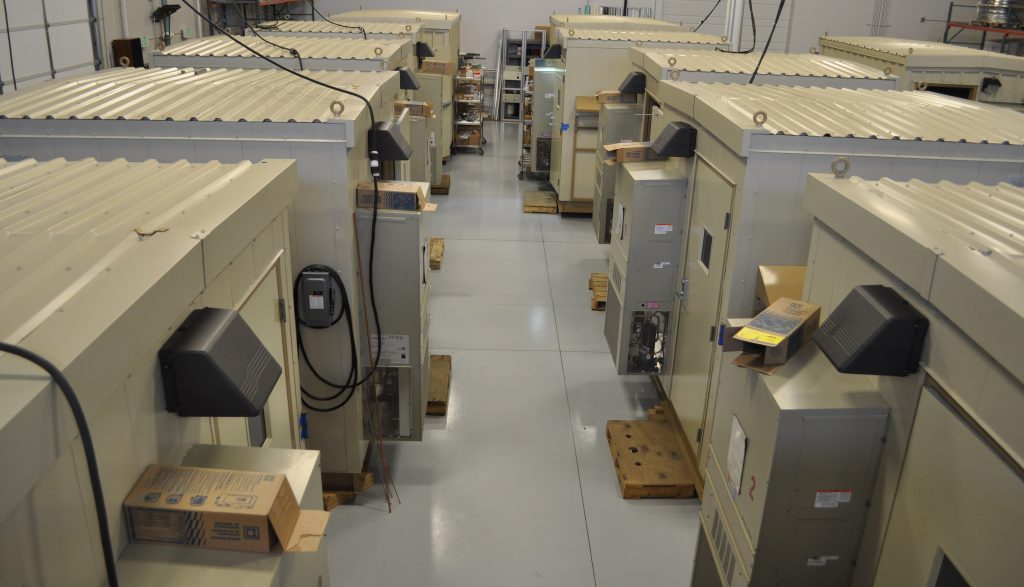 CiSCO Shop Floor with Shelters